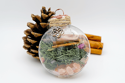 Love manifesting bauble