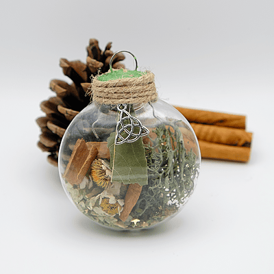Abundance manifesting bauble