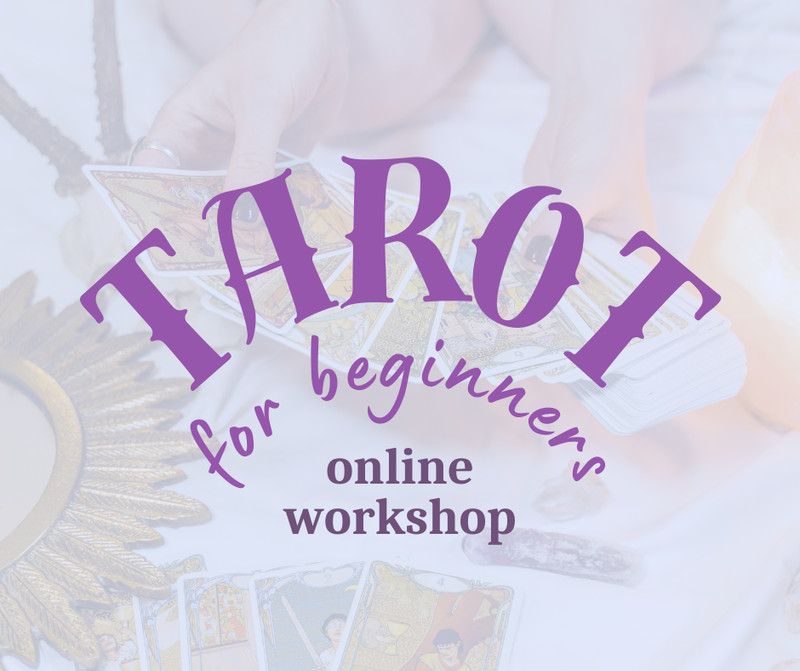 Tarot for beginners online workshop Tarot for beginners online workshop